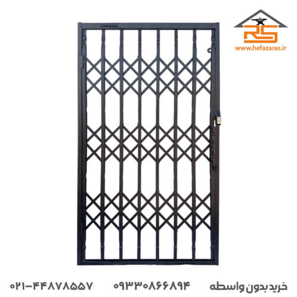 حفاظ آکاردئونی ۳ گل ۴ خم پرچ مخفی دوبل تسمه ۲ سانت