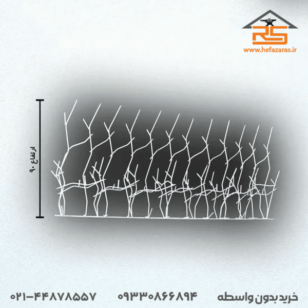 حفاظ شاخ گوزنی تراکم ۳۴ میلگرد ۸ - Image 2