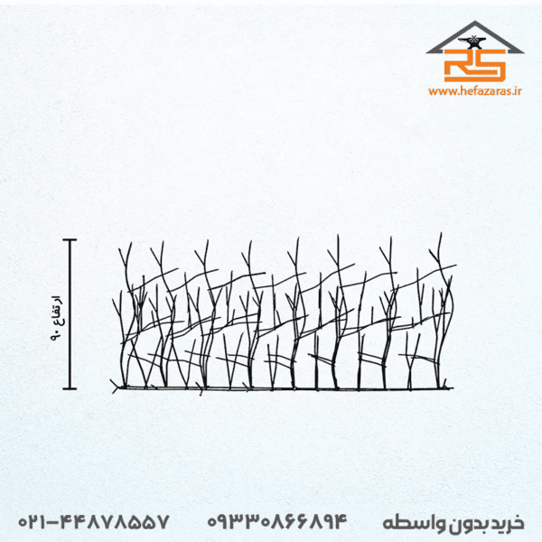حفاظ بوته ای تراکم ۵۳ میلگرد ۱۰ کوره ای - Image 2