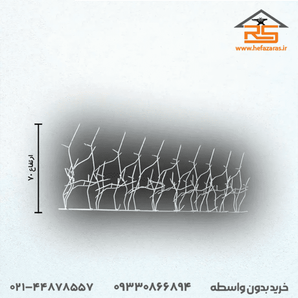 حفاظ شاخ گوزنی تراکم ۳۱ میلگرد ۸ - Image 2