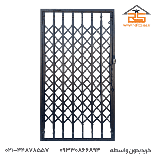 حفاظ آکاردئونی دوجداره تمام گل تسمه 2 سانت